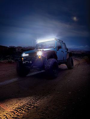 Mounting off-road lights on your Jeep’s bumper, windshield pillars or A-pillar