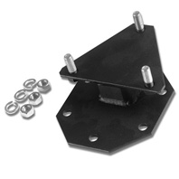 Jeep 6-230 1962 Bumpers, Tire Carriers & Winch Mounts Tire Carrier & Tire Carrier Accessories