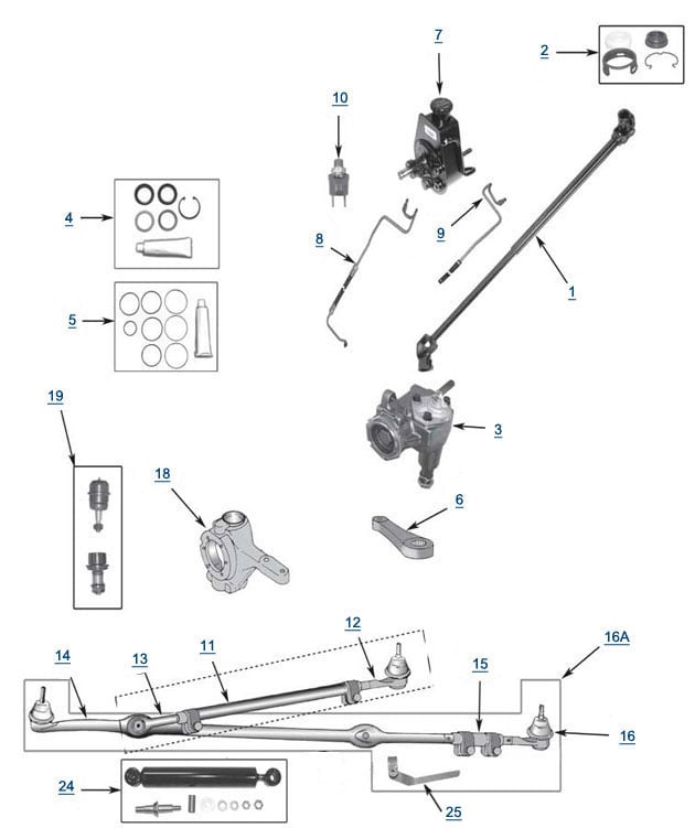 Jeep Yj Steering Column Wiring Diagram from www.4wd.com