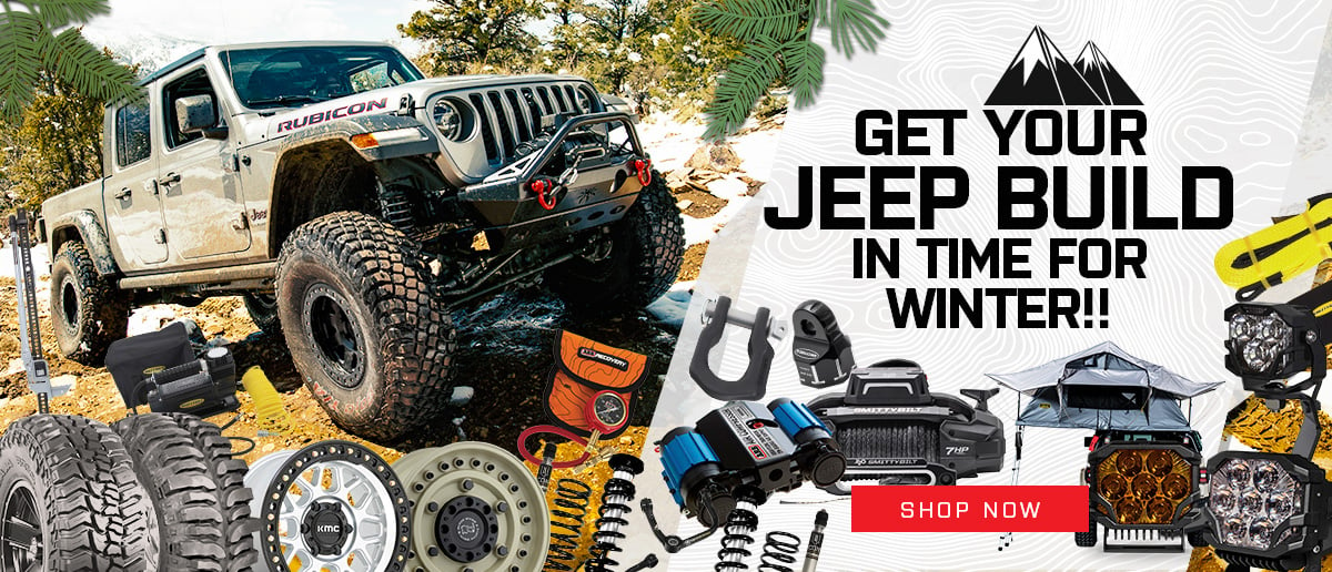Jeep Accessories Parts for the Wrangler, Cherokee & Liberty | 4WD.com