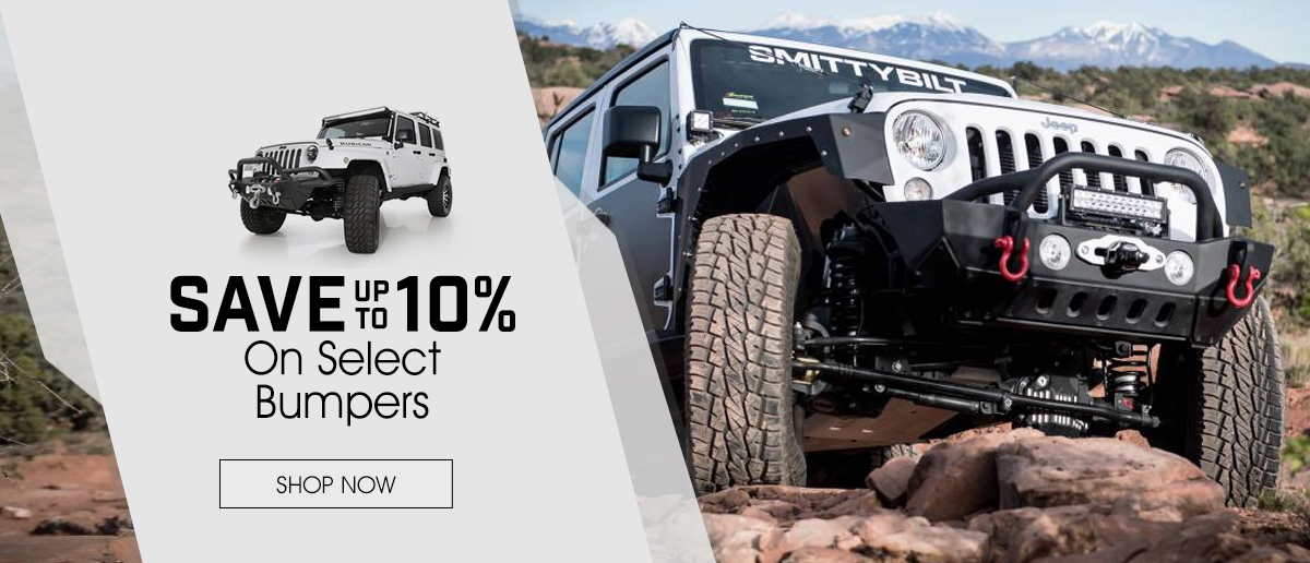Save 10% On Select Bumpers