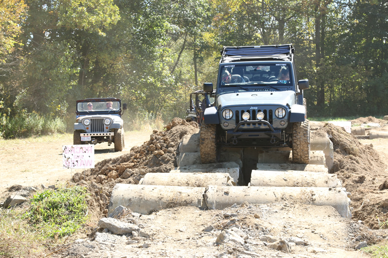 There will be over 30 obstacles on the 4WD 2015 4WD Jamboree obstacle coures
