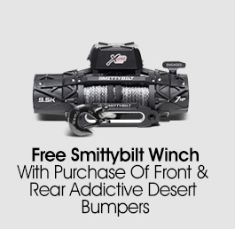 Free Snittybilt Winch WIth Purchase Of Addictive Desert Bumpers