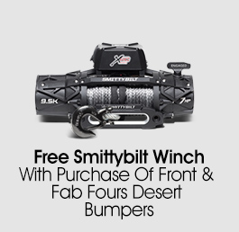 Free Snittybilt Winch WIth Purchase Of Fab Four Bumpers