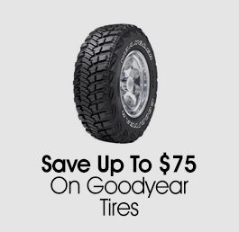 Save Up To $75 On Goodyear