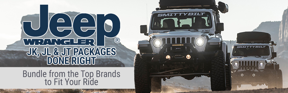Jeep Bumpers, Tire Carriers & Winch Mounts