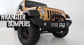 Jeep Wrangler Bumpers are the first line of body defense for your Jeep.