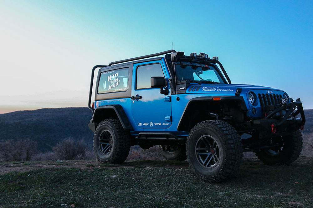 Fill out an entry form to win this Jeep at the 4WD 2015 4WD Jamboree
