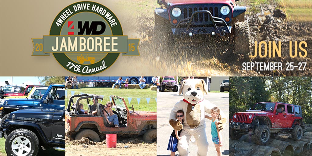 Join 4WD on September 25th through 27th in Columbiana, Ohio for the 17th Annual 4WD Jamboree