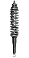 Coilover shock absorbers on 4WD