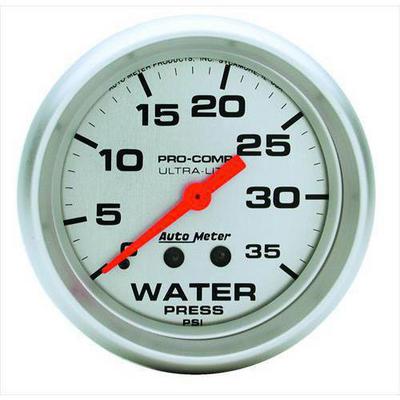 Auto Meter Water Pressure Gauges