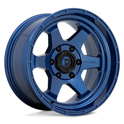 FUEL Off-Road Shok D739 Dark Blue Wheels