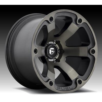 FUEL Off-Road Beast D564 Black & Machined with Dark Tint Wheels
