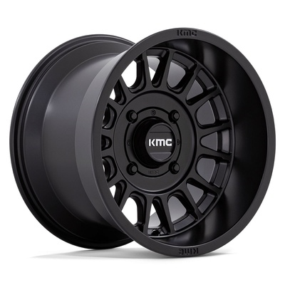 KMC Powersports KS138 Impact UTV Satin Black Wheels