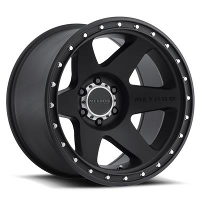 Method 610 Con 6 Matte Black Wheels