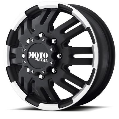 Moto Metal MO963 Matte Black Machined Wheels