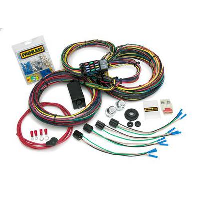Painless Wiring 21 Circuit Customizable Mopar Color Coded Chassis Harness 