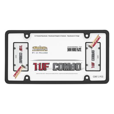 Rock Tamers Cruiser Shields and Combo License Plate Frames