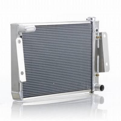 Be Cool Replacement Aluminum Radiator for 6 or 8 Cylinder Engine and Automatic Transmission – 62221