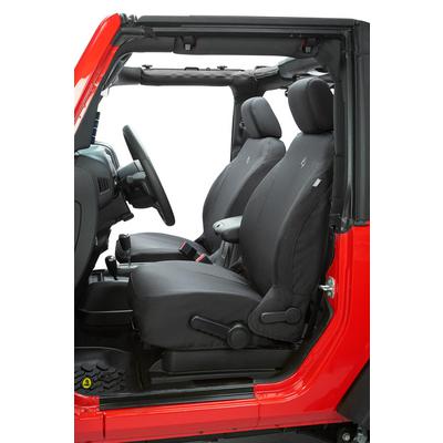 Bestop Custom-Tailored Front Seat Covers (Black Diamond) – 29280-35