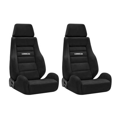 Corbeau GTS II Reclining Seats (Black Suede) - S20301PR