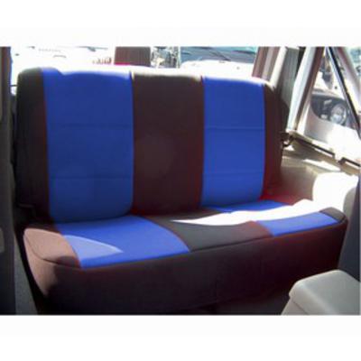 Coverking Neoprene Rear Seat Cover (Black/Blue) – SPC156