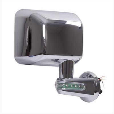 Rugged Ridge Replacement Mirror with Turn Signal (Chrome) – 11010.14
