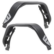 Pair Smittybilt 76877 XRC Textured Black 1.5 Tube Rear Fender with 3 Wide Flare 