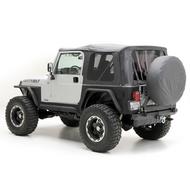 King 4WD Replacement Soft Top With Upper Doors Jeep Wrangler TJ 97-06 14010135 