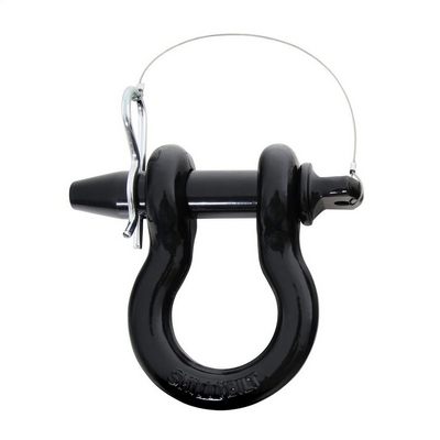 Smittybilt 3/4" Quick Disconnect D-Ring Shackle (Black) - 13049B