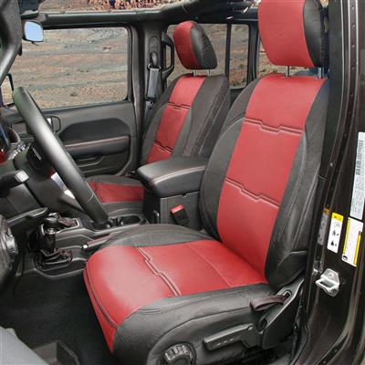 Smittybilt Gen2 Neoprene Front And Rear Seat Cover Kit Black Red 577130 4wd Com - Smittybilt Gear Gen 2 Seat Covers