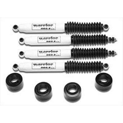 Warrior 2 Inch Poly Spacer Lift Kit with Shocks – 30820