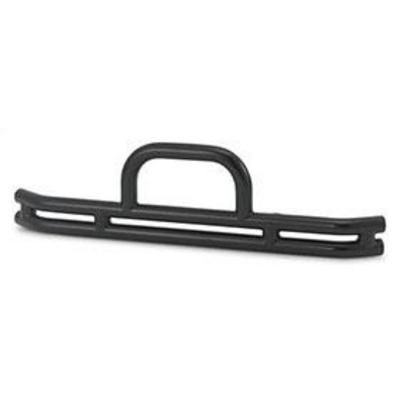 Warrior Front Double Tube Bumper with Hoop (Black) – 53010