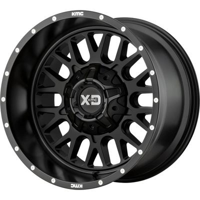 XD Wheels XD842 Snare, 20×9 with 8×165.1 Bolt Pattern – Satin Black – XD84229080718